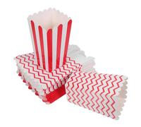 iplusmile 40 Pièces Lot de Boîtes à Popcorn Papier Kraft Résistantes à Huile Seaux Petits pour Snacks Frits Frites et Biscuits Parfaits pour Fêtes Cinéma et Pique Niques