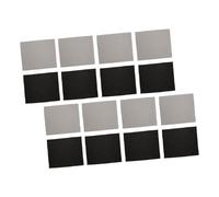 iplusmile 40 pièces Lot de Chiffons Coton pour Lunettes Anti-buée Lingettes Microfibres pour Nettoyage Écrans de Téléphone Lentilles et Lunettes Réutilisables et Non Pelucheux Noir et Gris