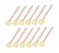iplusmile 40 Pièces Lot de Pinceaux Peinture Éponges Rondes avec Manches Brosses Mousse Petites pour Garçon Fille et Adultes Outils Créatifs Doux et Faciles à Nettoyer pour Loisirs