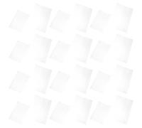 iplusmile 40 Pièces Transparente Étanche Plastique pour Cahiers et Housses de Protection Résistantes Poussière pour Manuels Agendas et Journaux