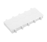 iplusmile 400 Pastilles Adhésives Double Face 25 Mm en Papier, Autocollants Ronds pour Sceaux de Cire, Colle pour Enveloppes, Points Adhésifs Muraux sans Dommage, Lot de 10 X 40, Usage