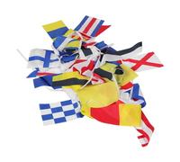iplusmile 40pièces Drapeaux De Signalisation Nautique Pavillons Du Code International Des Signaux Marins Pour Navires Côtiers Et Bateaux Marine