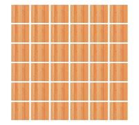 iplusmile 45 Pièces Miniature Dollhouse Wood Floorboards Realistic Tiny Wood Flooring Panels for DIY Model Houses Easy Installation Mini Dollhouse Flooring Decoration