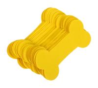 iplusmile 4paquets Lot de Papier Commémoratif Forme Os pour Animaux De Compagnie Rituel Funéraire Chinois Ancestral De Prière