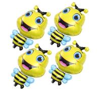 iplusmile 4pièces Ballons Animaux Décoratifs Aluminium Pour Fêtes Garçon Fille Ballons Animaux Pour Décoration De Fête