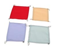 iplusmile 4pièces Couvre-Verres à Vin Tissu Respirant Lot Breloques Lestées pour Repas Plein Air Pique- Et Protections Anti-poussière