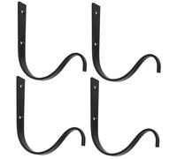 iplusmile 4pièces Crochets pour Plante Suspendue Support pour Panier de Fleurs et Pot de Fleurs Crochets Muraux pour Lanterne et Objets Décoratifs