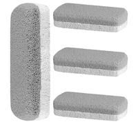 iplusmile 4pièces Lot de Pierres Ponces pour Élimine les Peaux Mortes et Traite les Callosités Outil de Pédicure Double Face