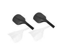 iplusmile 4pièces Masque Facial Transparent Antibuée Pour Teinture Capillaire Protection Anti-éclaboussures Écran Transparent Pour Coiffeurs