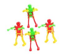 iplusmile 4pièces Robot Jouet à Remontoir Danseurs Colorés pour Garçon Fille Jouet Robotique Sûr Et Décoration Maison Animée