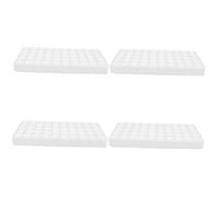 iplusmile 4pièces Support De Tubes Éprouvette Mousse Pour Laboratoire Organisateur De Tubes Échantillonnage Accessoire Pratique Et Pour Recherche Et