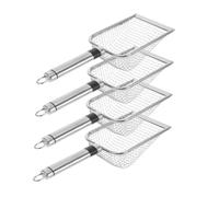 iplusmile 4pièces Tamis à Terre Métal avec Poignée Mailles pour Sable Terre Compost Roches Outils De Jardinage