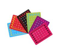 iplusmile 5 Ensembles Jeu de Cartes de Télépathie Numériques pour Lecture de Pensée Accessoires d'Illusion pour Spectacles de Scène Cartes de Prédiction Mentalisme Jouets Trucs Interactifs