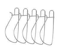 iplusmile 5 pièces Accessoires de Acier Inoxydable Boucles pour Poissons Professionnelles Connecteurs et pour Pêcheurs