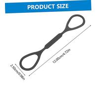 iplusmile 5 pièces Cordon Silicone pour Trompette Butoirs de Coulisse pour Instrument à Vent Noir Durables et Résistants Traction