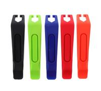 iplusmile 5 Pièces Démonte-Pneu en Plastique Coloré, Levier de Réparation | Outil Léger et Portable, Résistant à Déformation, Protège Chambre et Jante, Usage Atelier