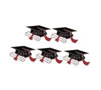 iplusmile 5 Pièces Épingles Forme de Mortier Accessoire Élégant pour Étudiants et Enseignants pour Célébrations