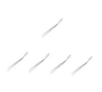 iplusmile 5 Pièces Outil de Inoxydable Pince à Épiler Spatule Multifonction pour Plantes Jardinage Outil Pratique pour Arranger Mousse Retirer Bourgeons Inutiles