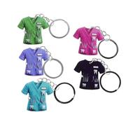 iplusmile 5 Pièces Porte-clés Présent du Dentiste Mignon, Anneaux Fantaisie | Pendentif Léger en Plastique, Charme de Paquet pour Remise de Diplôme , Usage Fête