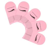 iplusmile 5 Pièces Règle à Cils Outils de Beauté pour Mesurer Longueur et Courbure des Extensions de Cils en Plastique pour Professionnels