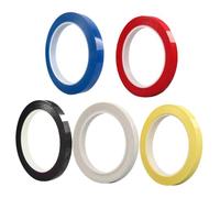 iplusmile 5 pièces Ruban Autocollant Violon Coloré pour Débutants Guide Doigté pour Violon et Violoncelle Positionnement Précis des Notes sur Touche