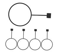 iplusmile 5 Pièces Support Mural pour Ballons de Basket Football Volley et Soccer Rangement Multi Robuste et Ajustable pour Organisateur Déquipement Sportif à ou Garage