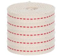 iplusmile 5 Rouleaux Mèche de Rechange pour Lampe à Huile, Plate Coton | Longueur 1m, Prétaillée au Format Standard, Allumage Rapide, Lumière Stable pour Lanternes Vintage