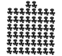 iplusmile 50 ensembles Cage Nuts With Screws Rack Mount Floating Cage Nuts For Server Cabinets Easy Installation And Replacement Kit Home And Professional Use