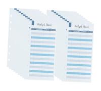 iplusmile 50 feuilles Budget Portable Budget Familial Organisateur Liquide Dépenses Pratique pour Maison et Voyage