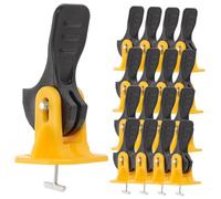 iplusmile 50 pièces Kit de Nivellement Carrelage pour Pose Rapide Système avec Aiguilles Acier Compatible Carrelage Outils Installation pour Sols et Murs
