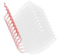 iplusmile 50 Pièces Paquet à Cordon en Nylon, Barrière Portable | Maille Fine Transparente, Usage au Jardin et Verger, pour Saison de Culture, Cueillettes Faciles Couleur Aléatoire