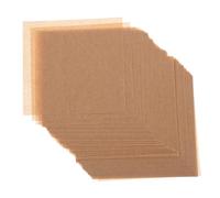 iplusmile 500 pièces Papier à Hamburger Antiadhésif Feuilles Carrées pour Séparer Galettes Cookies et Sandwichs à Huile Eau Pratique pour Congélation et Restauration