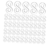 iplusmile 500pièces Kit De Clips pour Bracelets Élastique Connecteurs Plastique Clips à s pour Loisirs Créatifs Fournitures pour Métier à Tisser