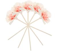 iplusmile 5pièces Bâtons de Diffuseur Aromathérapie Fleur Simulée pour Bouteille Parfumée Absorbeur Odeur et Décoratif pour Maison Mariage Cadeau