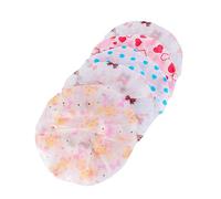 iplusmile 5pièces Bonnet De Douche Imperméable Eva Bonnet De Bain Pour Sécher Les Cheveux Charlotte De Douche Lot De Accessoires De Salle De Bain