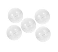 iplusmile 5pièces Boules Transparentes Vides pour Distributeur De Boules Boîtes De Présentation Contenants De Stockage Lot de Rondes