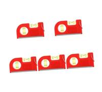 iplusmile 5pièces Bubble Level Outil De Mesure à Bulle Pour Bâtiment Nivellement Accessoire De Construction