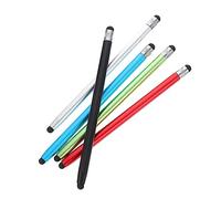 iplusmile 5pièces Lot de Stylets à Double Pointe pour Tablette Et Smartphone avec Pointe Transparente pour Protection Écran Tactile Et Écriture