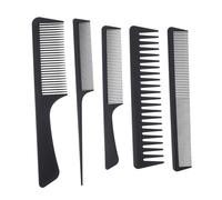 iplusmile 5pièces Peigne Pour Cheveux Avec Extrémité Queue De Rat De Peignes Pour Démêler Les Cheveux Pour Femmes Et Hommes Pour Coiffure à Domicile