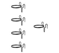 iplusmile 5pièces Support De Tasse Pour Chariot De Courses Organisateur De Boissons Portable Pour Café Et Biberon Accessoire Pratique Pour Supermarché Et Poussette