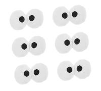 iplusmile 6 Paires Yeux Securisés pour DIY Accessoires de Décoration pour Poupées Peluche et Animaux Peluche pour Projets de Couture et Artisanat