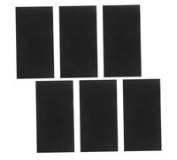 iplusmile 6 pièces Autocollants Occultants pour LED Films Atténuation Lumière Caches LED pour Routeurs et Appareils Électroniques Stickers Dimmables et Découpables Noirs