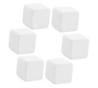 iplusmile 6 pièces Bloc Calcium Naturel pour Tortues Terrestres et Reptiles Cube Minéral Digestible pour Aquarium et Terrarium Renforce Dents et Santé