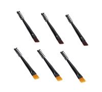 iplusmile 6 pièces Brosse Sourcils Double Tête Mini Brosse de Maquillage Peigne Sourcil pour Coiffage Professionnel et Domicile