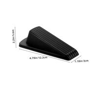 iplusmile 6 pièces Butées de Porte Caoutchouc Tpr Antichoc Cales Robustes sans Outil Protection pour Bas de Porte Design Discret et Polyvalent
