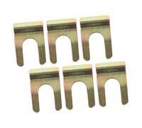 iplusmile 6 pièces Clips de Fixation Métal Forme U pour Durite de Frein et Tuyau Huile Pinces Robustes Compatibles Multi-marques Installation Rapide et Maintien Stable
