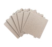 iplusmile 6 pièces Couvercle de Guide Ondes Mica Plaque de Remplacement pour Four à Micro Ondes Accessoires de Réparation Feuille Isolante Haute Température Compatible avec Divers Modèles