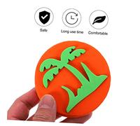 iplusmile 6 pièces Eva Peinture Animaux pour Garçon Fille Outils Éducation Précoce Lavables Jeu Créatif pour Filles et Garçons Sécurité Environnementale Nettoyage Facile