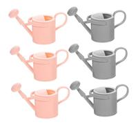 iplusmile 6 pièces Mini Arrosoirs Décoratifs Plastique Abs Accessoires pour Maison Miniature Jouets Arrosage Intérieur pour Plantes Modèle Réaliste pour Paysage et Jeu Éducatif
