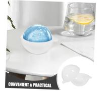 iplusmile 6 pièces Moule Silicone Boule Flexible Résistant DIY Moulage Sphère Créative pour Artisanat Crystal